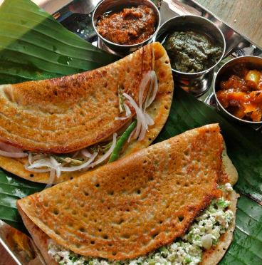 Moong dal chilla